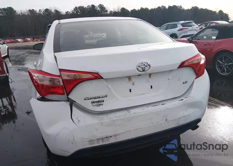 2017 Toyota Corolla Le из США, поврежденный, VIN 2T1BURHE1HC748064